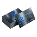 Custom Designed Metallic Business Cards