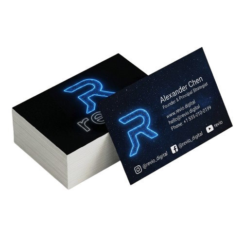 Custom Designed Paper Business Cards