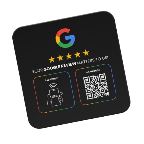 Large Google Review Card